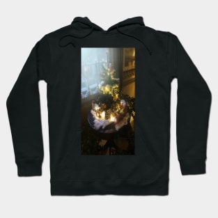 Christmas Card, Windsor Christmas Village Hoodie